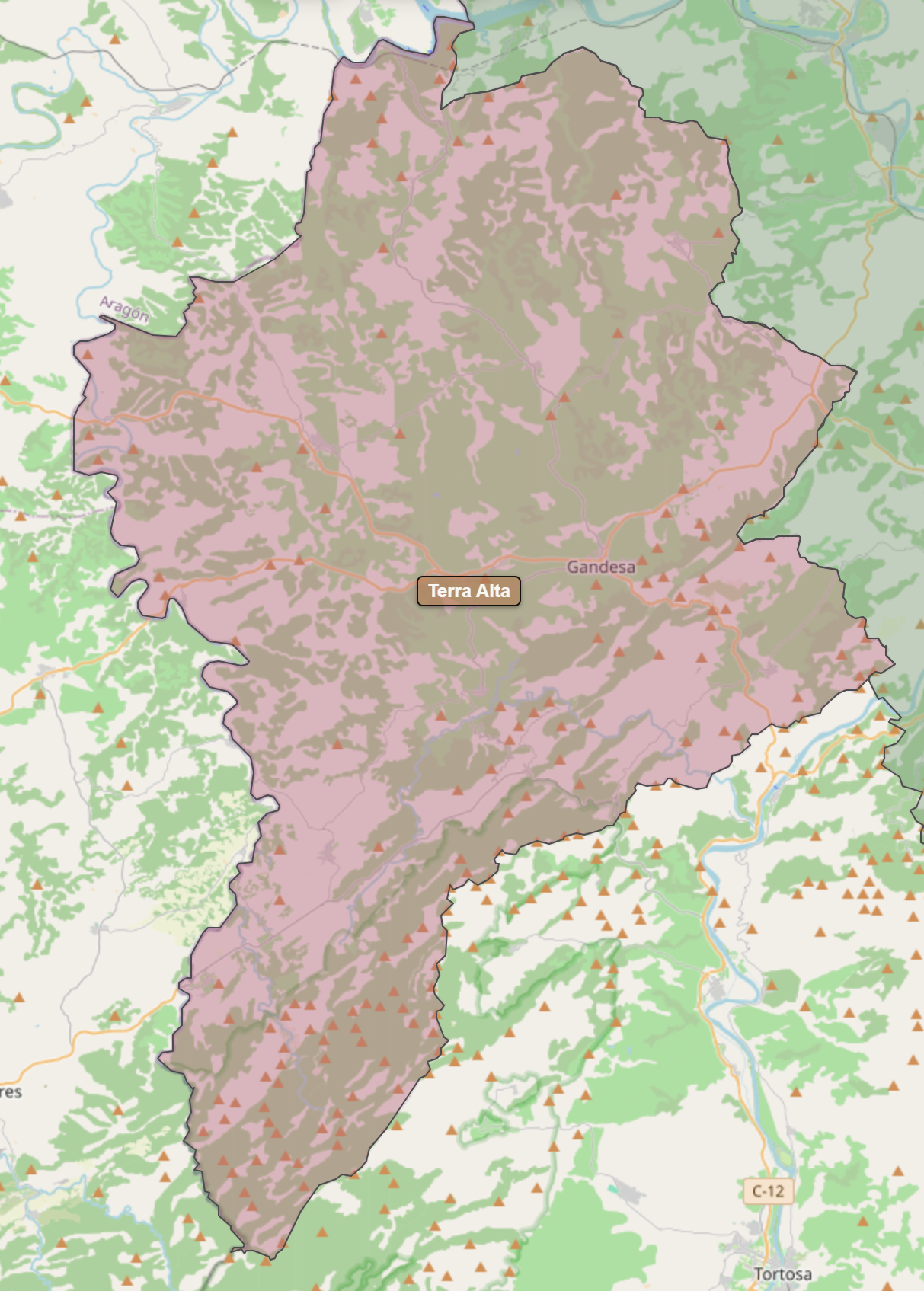Billede fra regionen Terra Alta