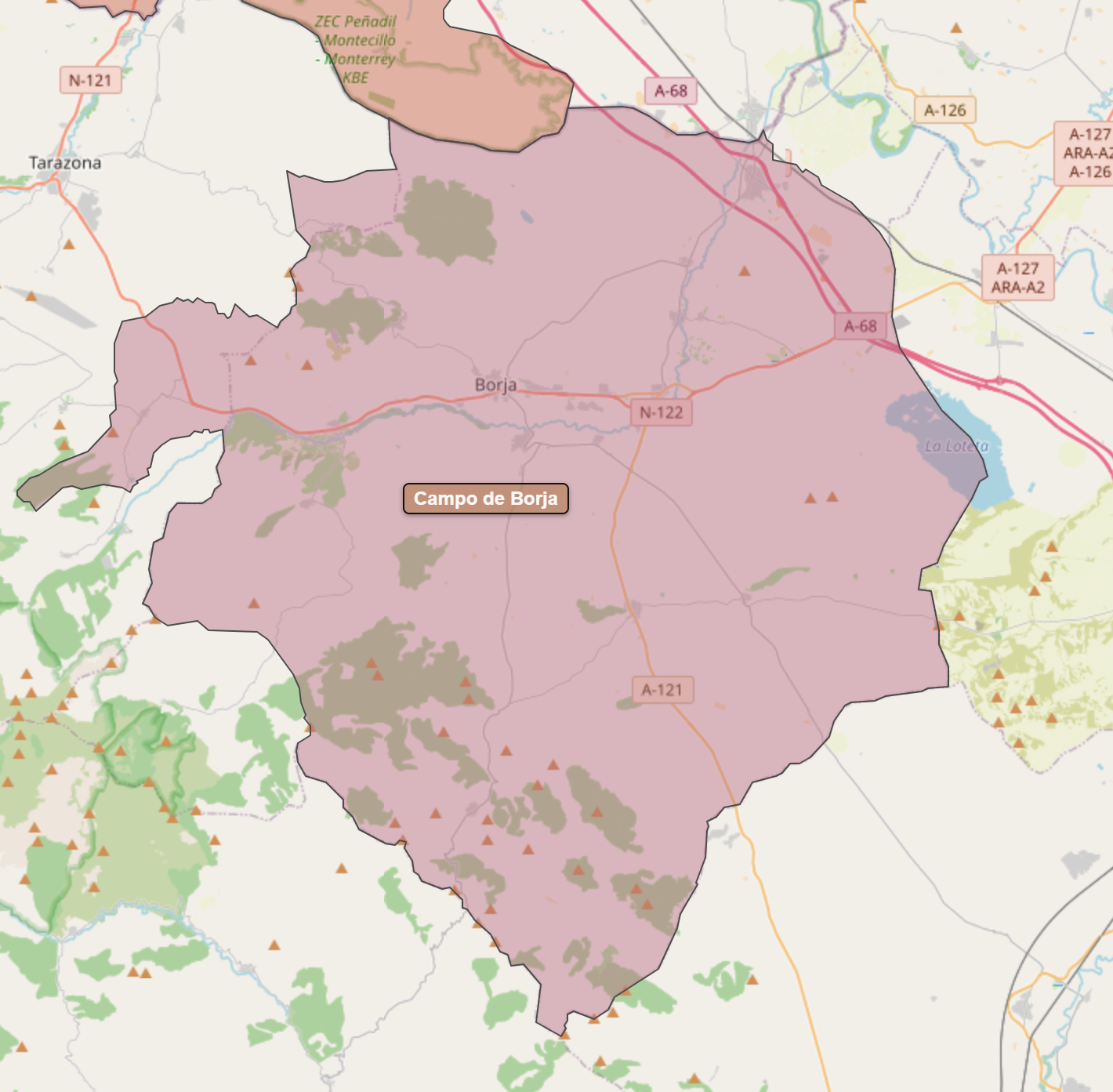 Billede fra regionen Campo de Borja