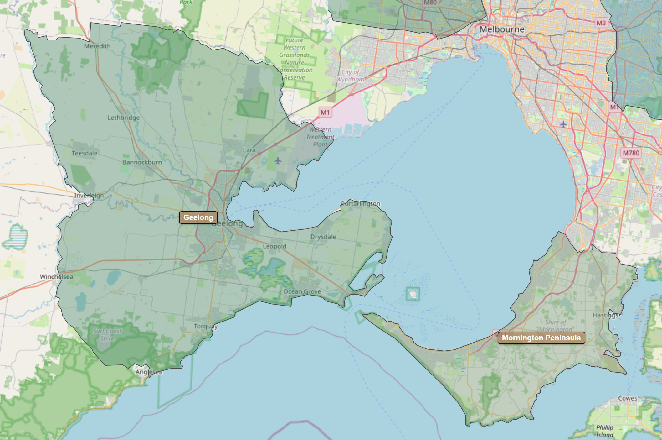 Billede fra regionen Geelong