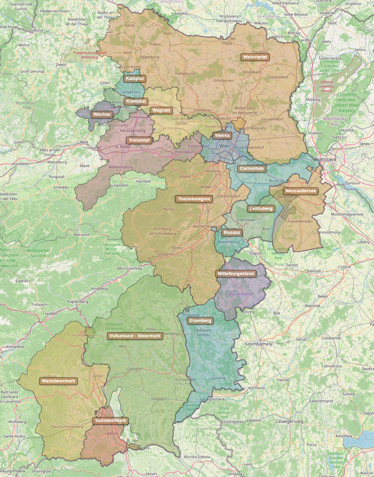 Billede fra regionen Niederosterreich