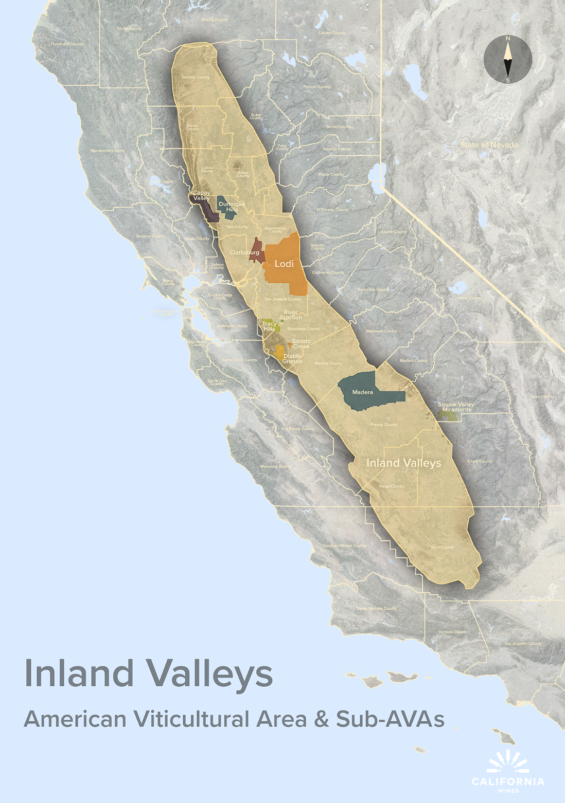 Billede fra regionen Central Valley
