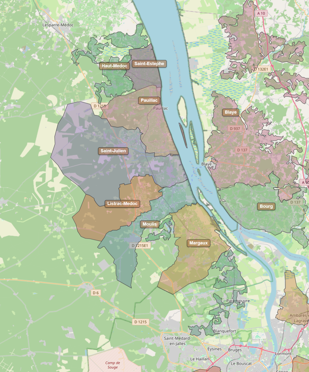 Billede fra regionen Left Bank Bordeaux