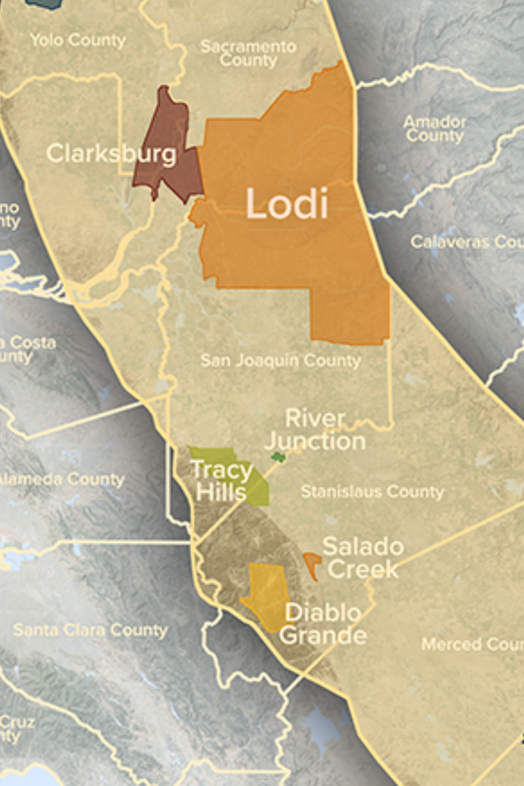Billede fra regionen San Joaquin Valley