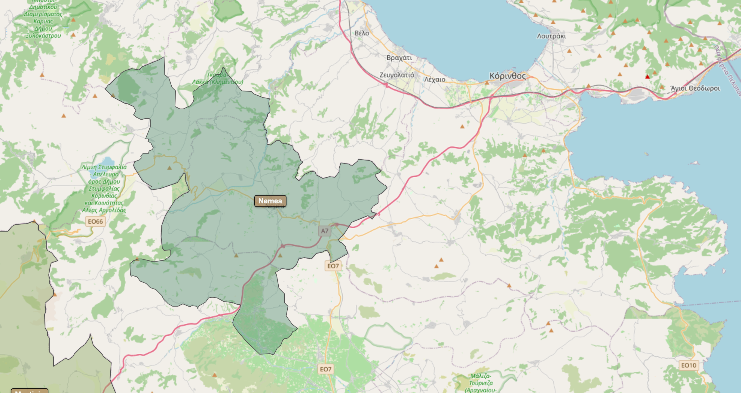 Billede fra regionen Nemea