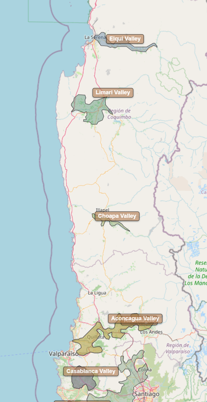 Billede fra regionen Coquimbo Region