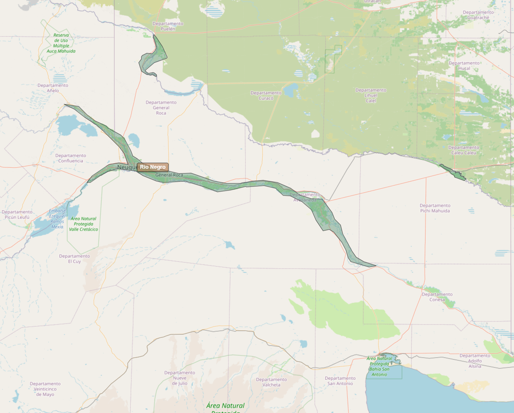 Billede fra regionen Patagonia